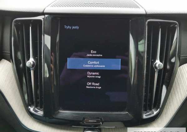 Volvo XC 60 cena 184900 przebieg: 86482, rok produkcji 2021 z Zator małe 562